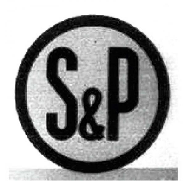 Logo S&P, 1952