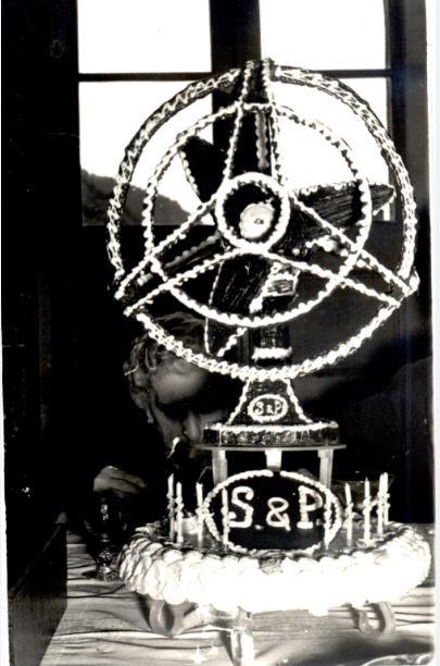 10º Aniversario.Tarta de celebración 10º aniversario S&P, (España), 1961