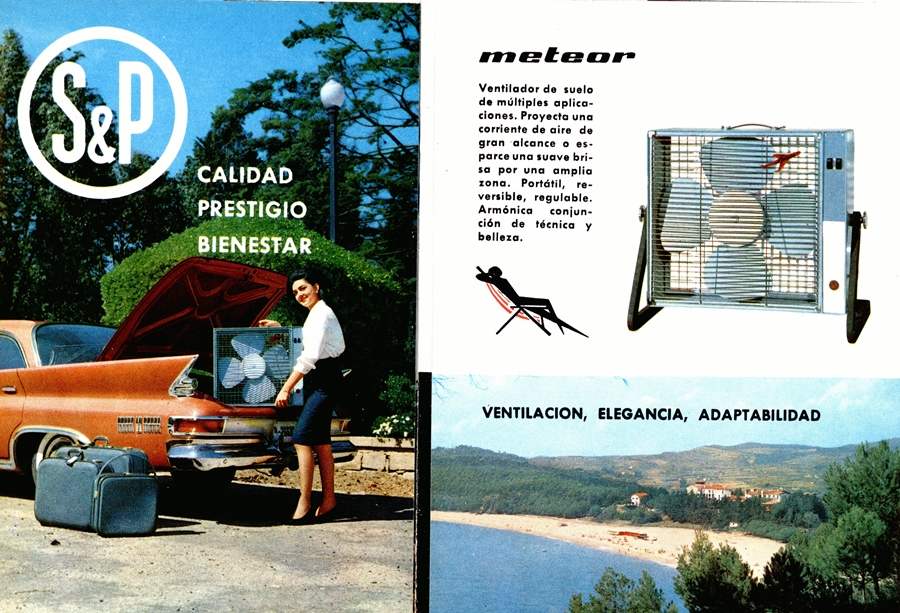 Floor fan Meteor (c. 1962)